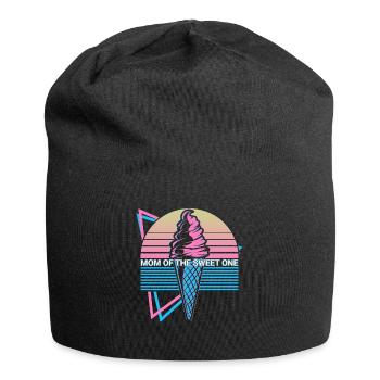 Ice Cream Retro - Jersey Beanie - black - Front