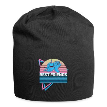 Narwal Retro - Jersey-Beanie - Schwarz - Vorne