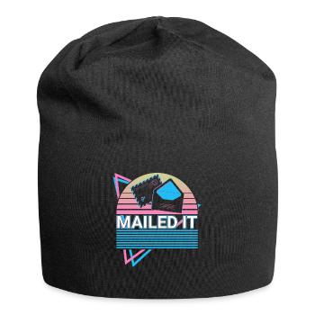 Postdienst Postbote Retro - Jersey-Beanie - Schwarz - Vorne