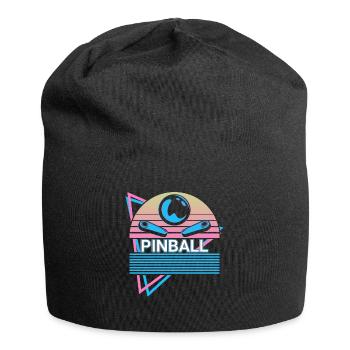 Pinball machine rétro - Bonnet en jersey - noir - Devant