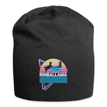 Flipper Llama Pinball Machine Rétro - Bonnet en jersey - noir - Devant