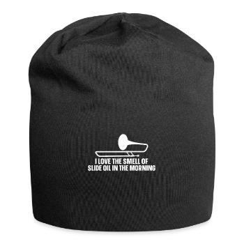 Marching Band Trombone Love Brass Band Trombone - Bonnet en jersey - noir - Devant