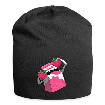 Bizarro Fiction Esthétique Weirdcore Kawaii - Bonnet en jersey - noir - Devant