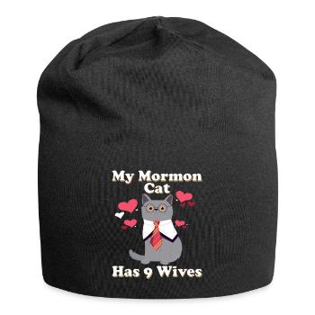 Missionnaire mormon SDJ - Bonnet en jersey - noir - Devant
