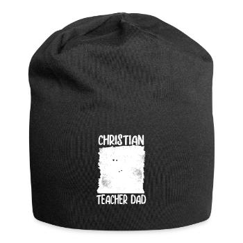 Professeur d’éducation religieuse Père d’éducation religieuse - Bonnet en jersey - noir - Devant