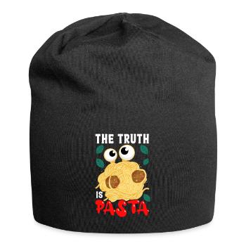 Flying Spaghetti Monster FSM Pastafarian - Jersey Beanie - black - Front