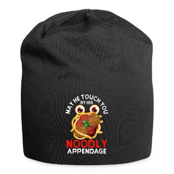Flying Spaghetti Monster Pastafarian - Jersey Beanie - black - Front