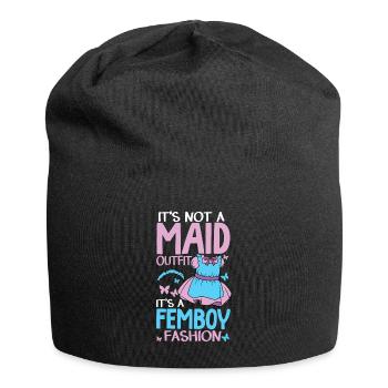 Travestissement - Bonnet en jersey - noir - Devant