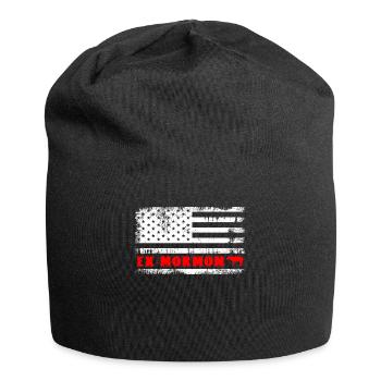 Tapir Exmo Patriotique Post-Mormon Anti-LDS - Bonnet en jersey - noir - Devant