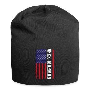 Tapir Exmo Patriotisch Postmormonisch Anti LDS - Jersey-Beanie - Schwarz - Vorne