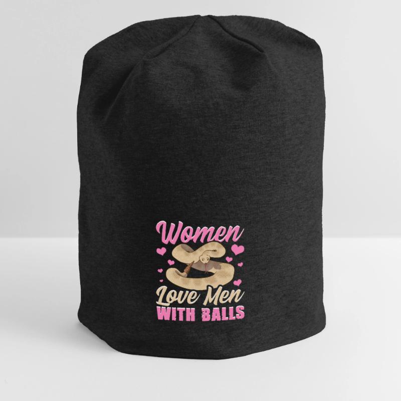 Ball python snake Jersey Beanie