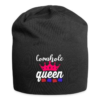 Corn Hole - Jersey Beanie - black - Front