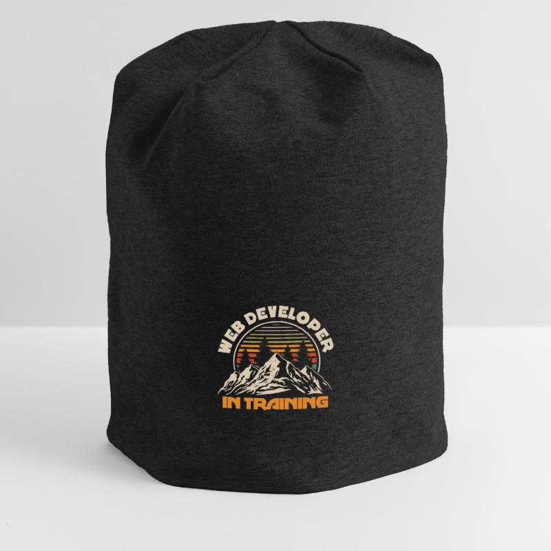 Web Developer Web Developer Mountains Jersey Beanie
