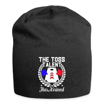 Drôle de trou de maïs - Bonnet en jersey - noir - Devant