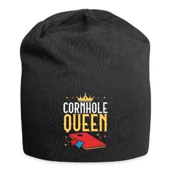 Corn Hole - Jersey Beanie - black - Front