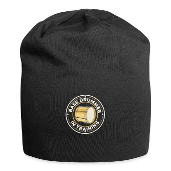 Fanfahrenzug Spielmannszug Trommel - Jersey-Beanie - Schwarz - Vorne