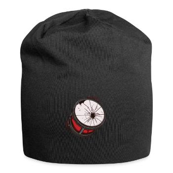 Fanfahrenzug Spielmannszug Trommel - Jersey-Beanie - Schwarz - Vorne