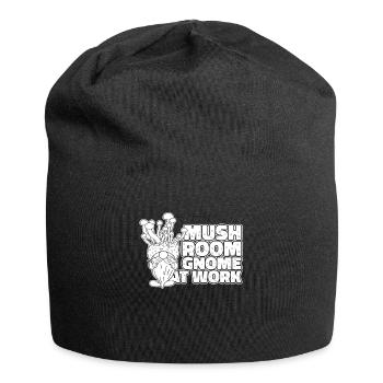 Mushroom pickers Mushrooms Mushroom dwarf - Jersey Beanie - black - Front