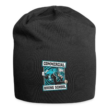 Diving Diver Commercial Diving - Jersey Beanie - black - Front