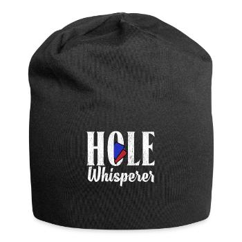 Funny Cornhole Corn Hole - Jersey Beanie - black - Front