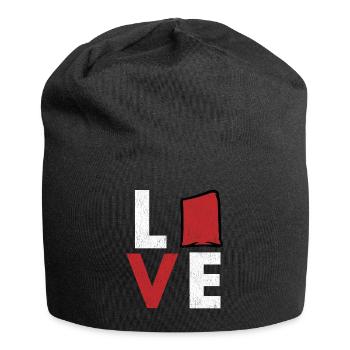 Cornhole corn hole - Jersey Beanie - black - Front