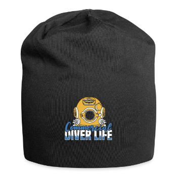 Diving Diver Commercial Diving - Jersey Beanie - black - Front