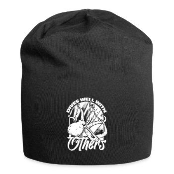 Plongeurs Plongée commerciale - Bonnet en jersey - noir - Devant