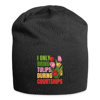 Tulips Tulips - Jersey Beanie - black - Front