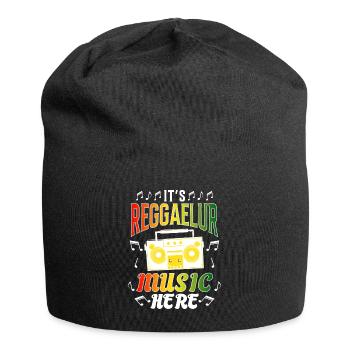 Reggae Rastafari Jamaica - Jersey Beanie - black - Front