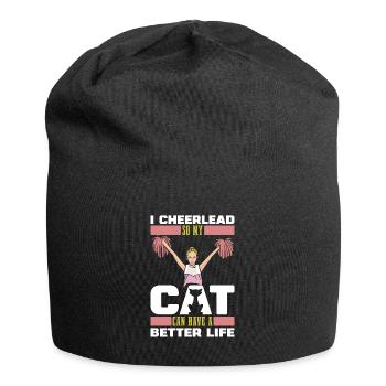 Cheerleader Cheerleading - Jersey Beanie - black - Front