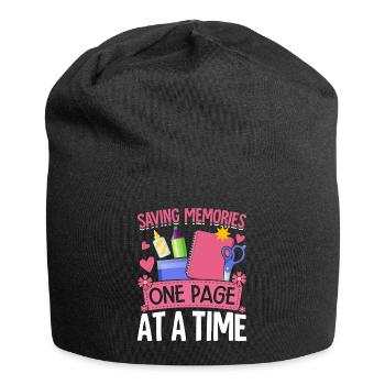 Scrapbooking Scrapbooker - Bonnet en jersey - noir - Devant