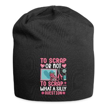 Scrapbooking Scrapbooker - Bonnet en jersey - noir - Devant