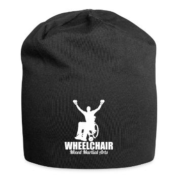 Mixed Martial Arts Rollstuhl - Jersey-Beanie - Schwarz - Vorne