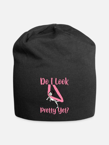 Aerial Silk Aerialist - Jersey-Beanie - Schwarz