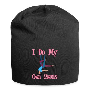 Aerial Silk Aerialist - Jersey-Beanie - Schwarz - Vorne
