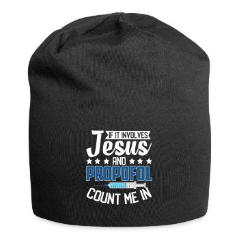 Anaesthetist - Jersey Beanie - black - Front