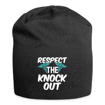 Anesthesiologist Anesthesiology - Jersey Beanie - black - Front