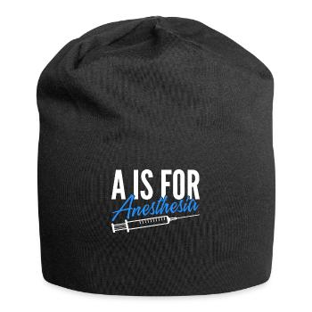 Anesthesiologist Anesthesiology - Jersey Beanie - black - Front
