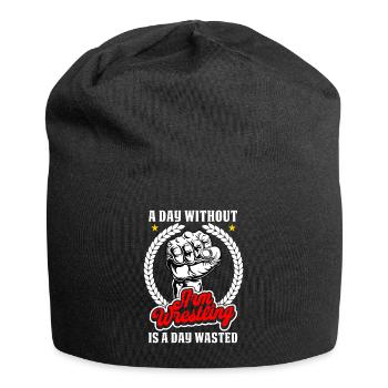 Arm wrestler - Jersey Beanie - black - Front