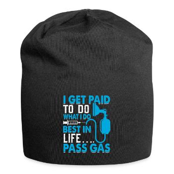 Anesthesiologist Anesthesiology - Jersey Beanie - black - Front