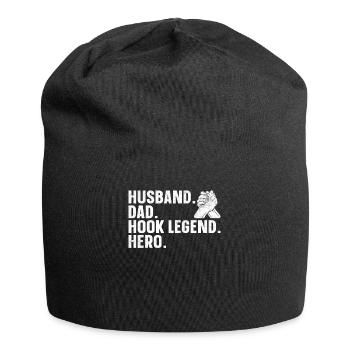 Armdrücken Armdrücker - Jersey-Beanie - Schwarz - Vorne