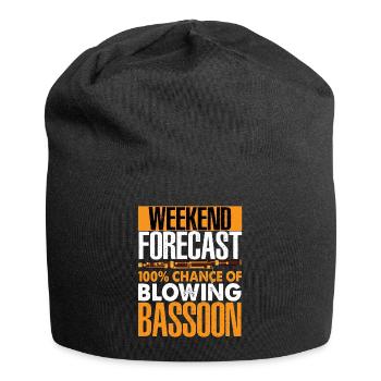 Bassoonist - Jersey Beanie - black - Front