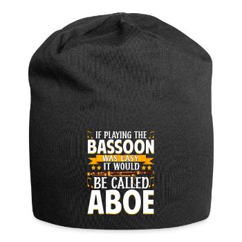 Bassoonist - Jersey Beanie - black - Front