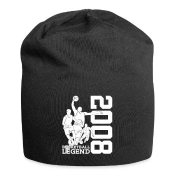 LÉGENDE DU BASKET 2008 18E ANNIVERSAIRE - Bonnet en jersey - noir - Devant