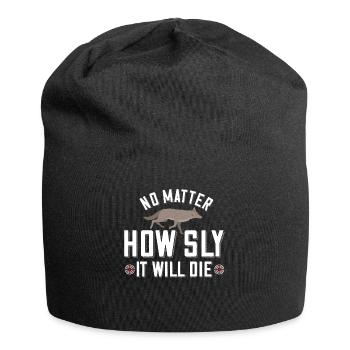 Coyote Hunt Coyote Hunter Yote - Jersey Beanie - black - Front