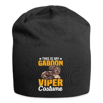 Schlangenbesitzer - Jersey-Beanie - Schwarz - Vorne