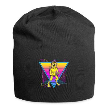 Chupacabra Krypto Kryptozoologie Retro - Jersey-Beanie - Schwarz - Vorne