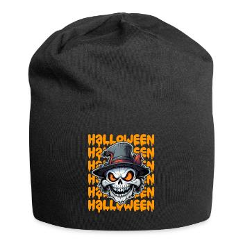 Halloween design creepy for the next party - Jersey Beanie - black - Front