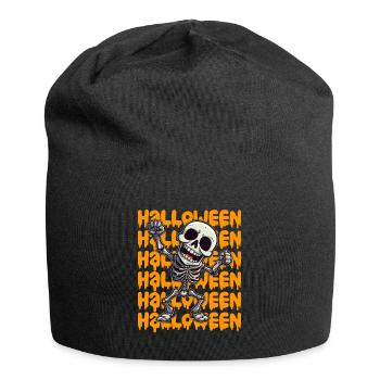 Design d’Halloween effrayant pour la prochaine fête - Bonnet en jersey - noir - Devant