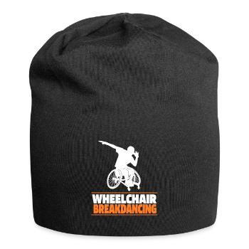 Breakdance Breakdancer Breakdancing Wheelchair - Jersey Beanie - black - Front